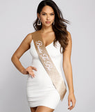Bride To Be Glitter Sash