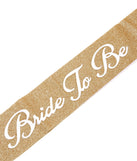 Bride To Be Glitter Sash