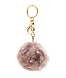 Pom Pom Pearl Key Charm