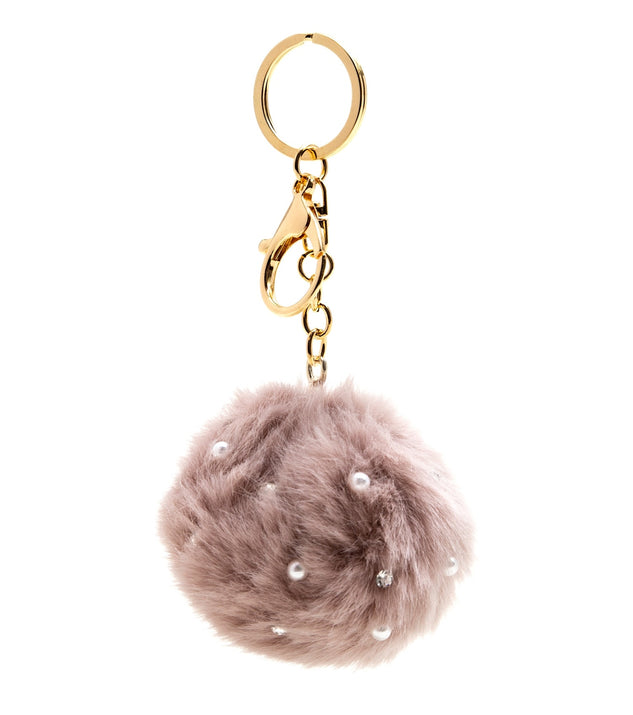 Pom Pom Pearl Key Charm