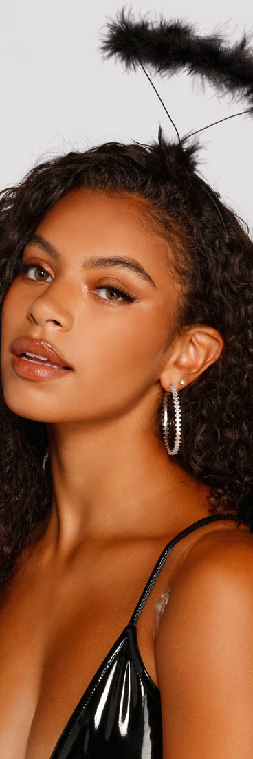 Wicked Angel Feathered Halo