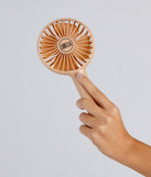 Lurella Portable Mini Fan With Stand