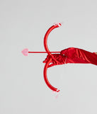 Cupid bow and arrow set for a women’s cupid costume