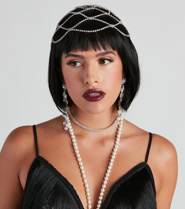 Dancing Diva Rhinestone Headpiece & Windsor