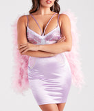 Pink Magical Butterfly Fairy Feather Wings Styled With A Butterfly Costume Dress