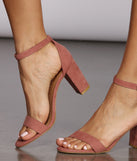 Striking Suede Heels is the perfect Homecoming look pick with on-trend details to make the 2023 HOCO dance your most memorable event yet!