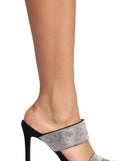 Slip On Glam Rhinestone Heels is the perfect Homecoming look pick with on-trend details to make the 2023 HOCO dance your most memorable event yet!
