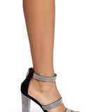 Triple Band Rhinestone Block Heel are chic ladies' shoes to complete your best 2023 outfits. They come in a variety of trendy women's shoe styles like platforms and dressy low-heels, & are available in wide widths for better comfort.