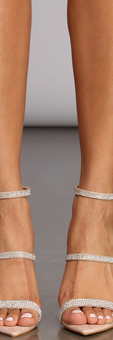 Rhinestone Point Toe Stiletto are chic ladies' shoes to complete your best 2023 outfits. They come in a variety of trendy women's shoe styles like platforms and dressy low-heels, & are available in wide widths for better comfort.