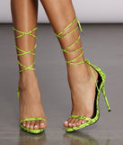 Make Me Feel Stiletto Heels is the perfect Homecoming look pick with on-trend details to make the 2023 HOCO dance your most memorable event yet!