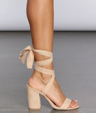 High Rise Lace-Up Heels is the perfect Homecoming look pick with on-trend details to make the 2023 HOCO dance your most memorable event yet!
