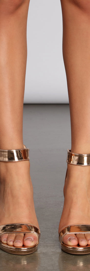 Own The Room Chrome Block Heels are chic ladies' shoes to complete your best 2023 outfits. They come in a variety of trendy women's shoe styles like platforms and dressy low-heels, & are available in wide widths for better comfort.