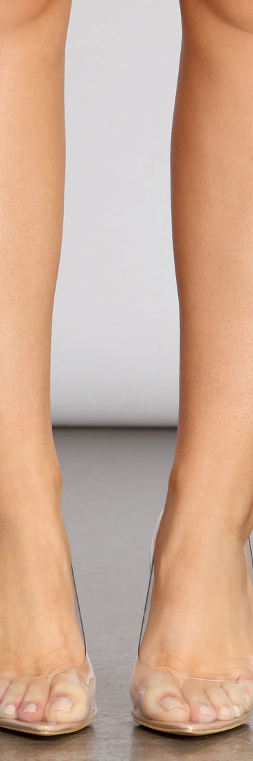 Glass Slipper Lucite Pumps are chic ladies' shoes to complete your best 2023 outfits. They come in a variety of trendy women's shoe styles like platforms and dressy low-heels, & are available in wide widths for better comfort.