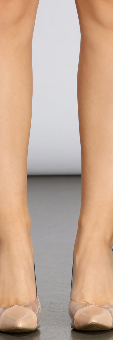 Goal Setter Clear Pumps are chic ladies' shoes to complete your best 2023 outfits. They come in a variety of trendy women's shoe styles like platforms and dressy low-heels, & are available in wide widths for better comfort.