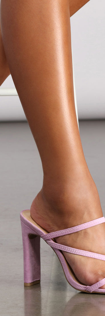 Asymmetrical Strap Block Heel Mules are chic ladies' shoes to complete your best 2023 outfits. They come in a variety of trendy women's shoe styles like platforms and dressy low-heels, & are available in wide widths for better comfort.