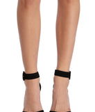 Buckle Down Suede Pumps are chic ladies' shoes to complete your best 2023 outfits. They come in a variety of trendy women's shoe styles like platforms and dressy low-heels, & are available in wide widths for better comfort.