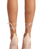 Clear Intentions Faux Suede Heels are chic ladies' shoes to complete your best 2023 outfits. They come in a variety of trendy women's shoe styles like platforms and dressy low-heels, & are available in wide widths for better comfort.