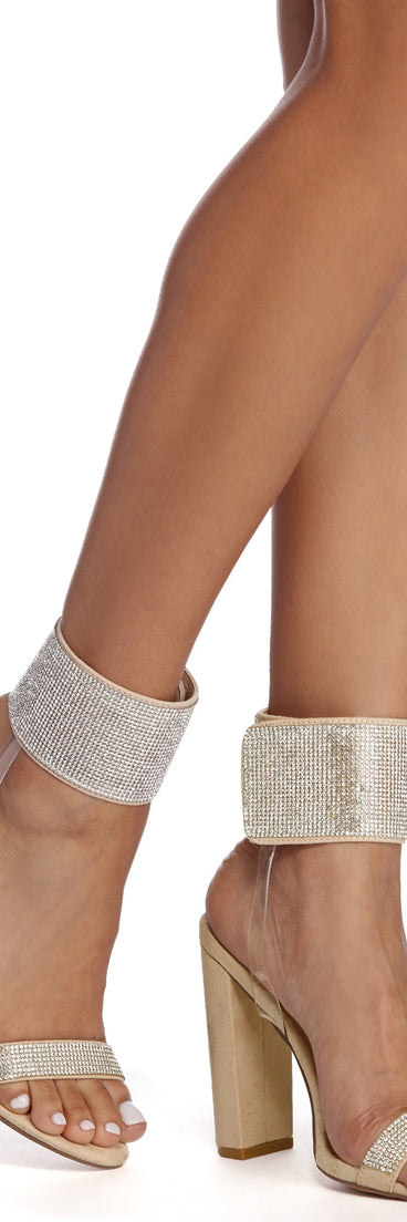 Rhinestone Queen Block Heels are chic ladies' shoes to complete your best 2023 outfits. They come in a variety of trendy women's shoe styles like platforms and dressy low-heels, & are available in wide widths for better comfort.