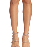 Rhinestone Band Block Heels is the perfect Homecoming look pick with on-trend details to make the 2023 HOCO dance your most memorable event yet!