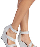 Glitter Gal Wedge Heels