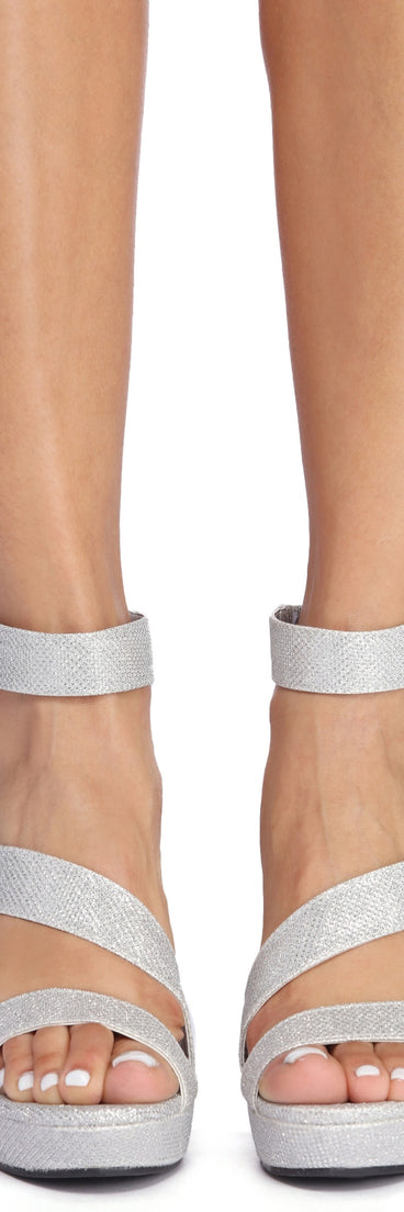 Glitter Gal Wedge Heels