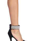 Rhine Out Stiletto Heels is the perfect Homecoming look pick with on-trend details to make the 2023 HOCO dance your most memorable event yet!