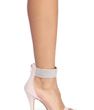 Rhine Out Stiletto Heels is the perfect Homecoming look pick with on-trend details to make the 2023 HOCO dance your most memorable event yet!