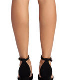 All Crossed Up Block Heels