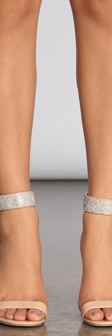 Shine A Lil' Brighter Rhinestone Stiletto Heels are chic ladies' shoes to complete your best 2023 outfits. They come in a variety of trendy women's shoe styles like platforms and dressy low-heels, & are available in wide widths for better comfort.