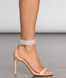 Shine A Lil' Brighter Rhinestone Stiletto Heels are chic ladies' shoes to complete your best 2023 outfits. They come in a variety of trendy women's shoe styles like platforms and dressy low-heels, & are available in wide widths for better comfort.
