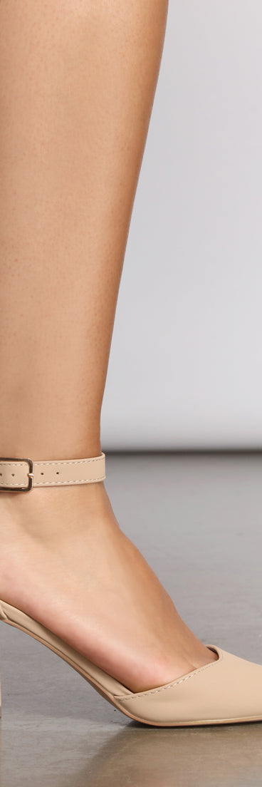 Poised Perfection Pointed Toe Block Heels are chic ladies' shoes to complete your best 2023 outfits. They come in a variety of trendy women's shoe styles like platforms and dressy low-heels, & are available in wide widths for better comfort.