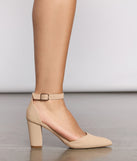 Poised Perfection Pointed Toe Block Heels are chic ladies' shoes to complete your best 2023 outfits. They come in a variety of trendy women's shoe styles like platforms and dressy low-heels, & are available in wide widths for better comfort.