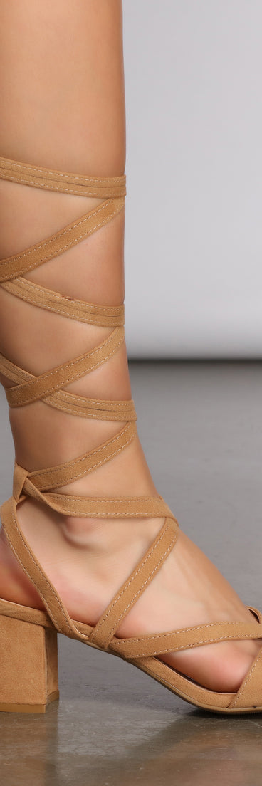 Wrapped In Style Block Heel are chic ladies' shoes to complete your best 2023 outfits. They come in a variety of trendy women's shoe styles like platforms and dressy low-heels, & are available in wide widths for better comfort.