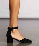 So Chic Pointed Toe Block Heels are chic ladies' shoes to complete your best 2023 outfits. They come in a variety of trendy women's shoe styles like platforms and dressy low-heels, & are available in wide widths for better comfort.