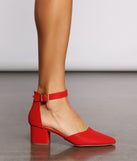 The Every Day Pointed Toe Block Heels are chic ladies' shoes to complete your best 2023 outfits. They come in a variety of trendy women's shoe styles like platforms and dressy low-heels, & are available in wide widths for better comfort.