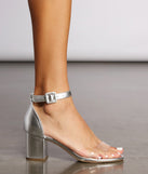 Mesmerizing Metallic Low Block Heels are chic ladies' shoes to complete your best 2023 outfits. They come in a variety of trendy women's shoe styles like platforms and dressy low-heels, & are available in wide widths for better comfort.