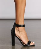 Strut and Stun Faux Leather Block Heels are chic ladies' shoes to complete your best 2023 outfits. They come in a variety of trendy women's shoe styles like platforms and dressy low-heels, & are available in wide widths for better comfort.