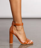 Stylish And Sleek Embossed Block Heels are chic ladies' shoes to complete your best 2023 outfits. They come in a variety of trendy women's shoe styles like platforms and dressy low-heels, & are available in wide widths for better comfort.