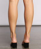 Stepping Up Clear Strap Mules are chic ladies' shoes to complete your best 2023 outfits. They come in a variety of trendy women's shoe styles like platforms and dressy low-heels, & are available in wide widths for better comfort.