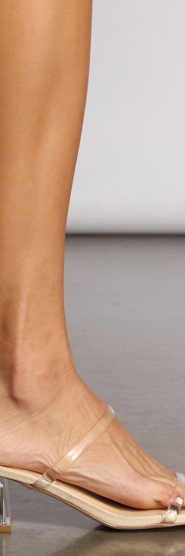 Clear and Chic Lucite Low Block Heels are chic ladies' shoes to complete your best 2023 outfits. They come in a variety of trendy women's shoe styles like platforms and dressy low-heels, & are available in wide widths for better comfort.
