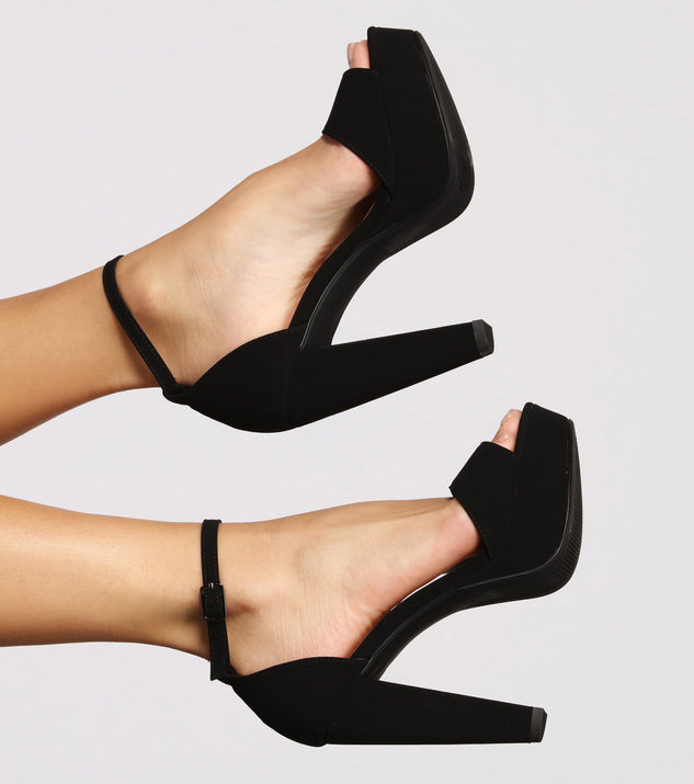 Faux Nubuck Platform Basic Block Heels are chic ladies' shoes to complete your best 2023 outfits. They come in a variety of trendy women's shoe styles like platforms and dressy low-heels, & are available in wide widths for better comfort.
