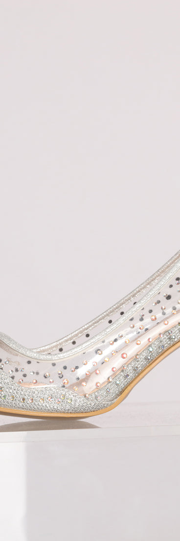 Glitzy And Glamorous Glitter Mesh Pumps are chic ladies' shoes to complete your best 2023 outfits. They come in a variety of trendy women's shoe styles like platforms and dressy low-heels, & are available in wide widths for better comfort.