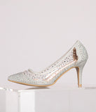 Glitzy And Glamorous Glitter Mesh Pumps are chic ladies' shoes to complete your best 2023 outfits. They come in a variety of trendy women's shoe styles like platforms and dressy low-heels, & are available in wide widths for better comfort.