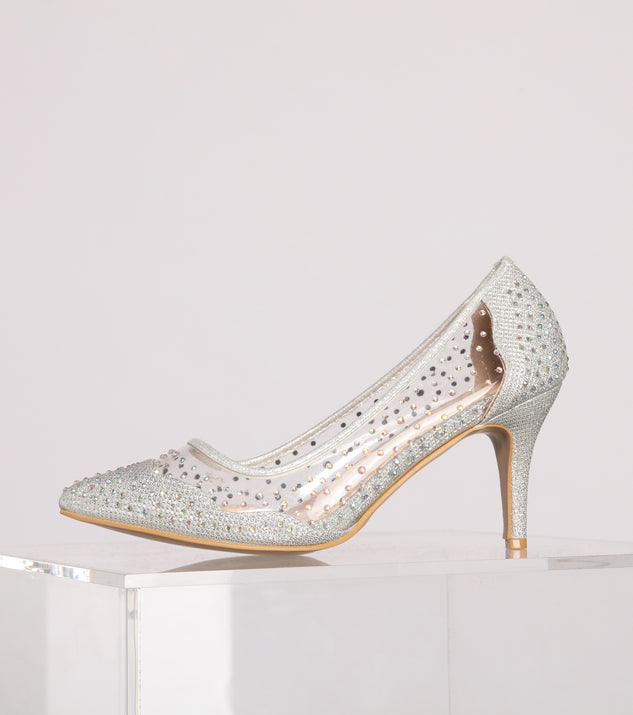 Glitzy And Glamorous Glitter Mesh Pumps are chic ladies' shoes to complete your best 2023 outfits. They come in a variety of trendy women's shoe styles like platforms and dressy low-heels, & are available in wide widths for better comfort.