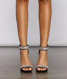 Major Bling Rhinestone Block Heels are chic ladies' shoes to complete your best 2023 outfits. They come in a variety of trendy women's shoe styles like platforms and dressy low-heels, & are available in wide widths for better comfort.