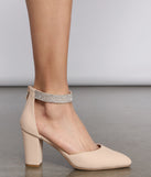 Radiant Stunner Block Heels are chic ladies' shoes to complete your best 2023 outfits. They come in a variety of trendy women's shoe styles like platforms and dressy low-heels, & are available in wide widths for better comfort.