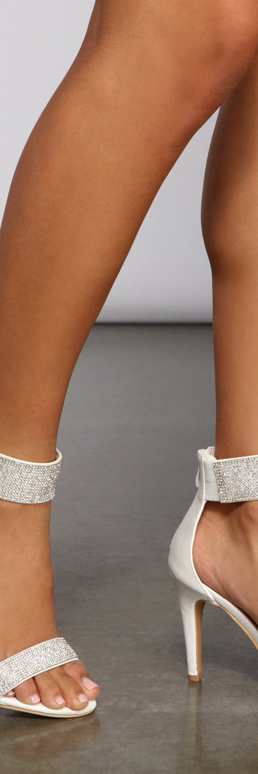 Ready, Set, Glow Rhinestone Stiletto Heels are chic ladies' shoes to complete your best 2023 outfits. They come in a variety of trendy women's shoe styles like platforms and dressy low-heels, & are available in wide widths for better comfort.