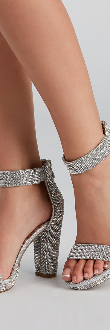 Rhinestone Radiance Block Heels are chic ladies' shoes to complete your best 2023 outfits. They come in a variety of trendy women's shoe styles like platforms and dressy low-heels, & are available in wide widths for better comfort.