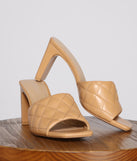 Everyday Slay Quilted Mules are chic ladies' shoes to complete your best 2023 outfits. They come in a variety of trendy women's shoe styles like platforms and dressy low-heels, & are available in wide widths for better comfort.