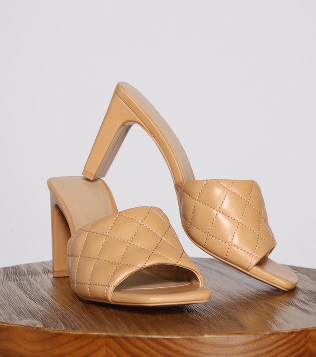 Everyday Slay Quilted Mules are chic ladies' shoes to complete your best 2023 outfits. They come in a variety of trendy women's shoe styles like platforms and dressy low-heels, & are available in wide widths for better comfort.